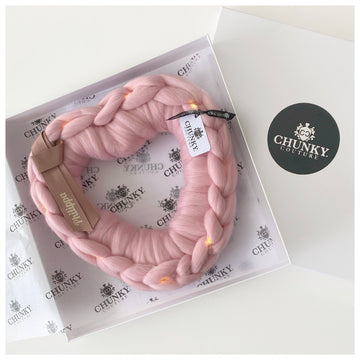 Mini Personalised Heart - Pinks - Chunkycouture